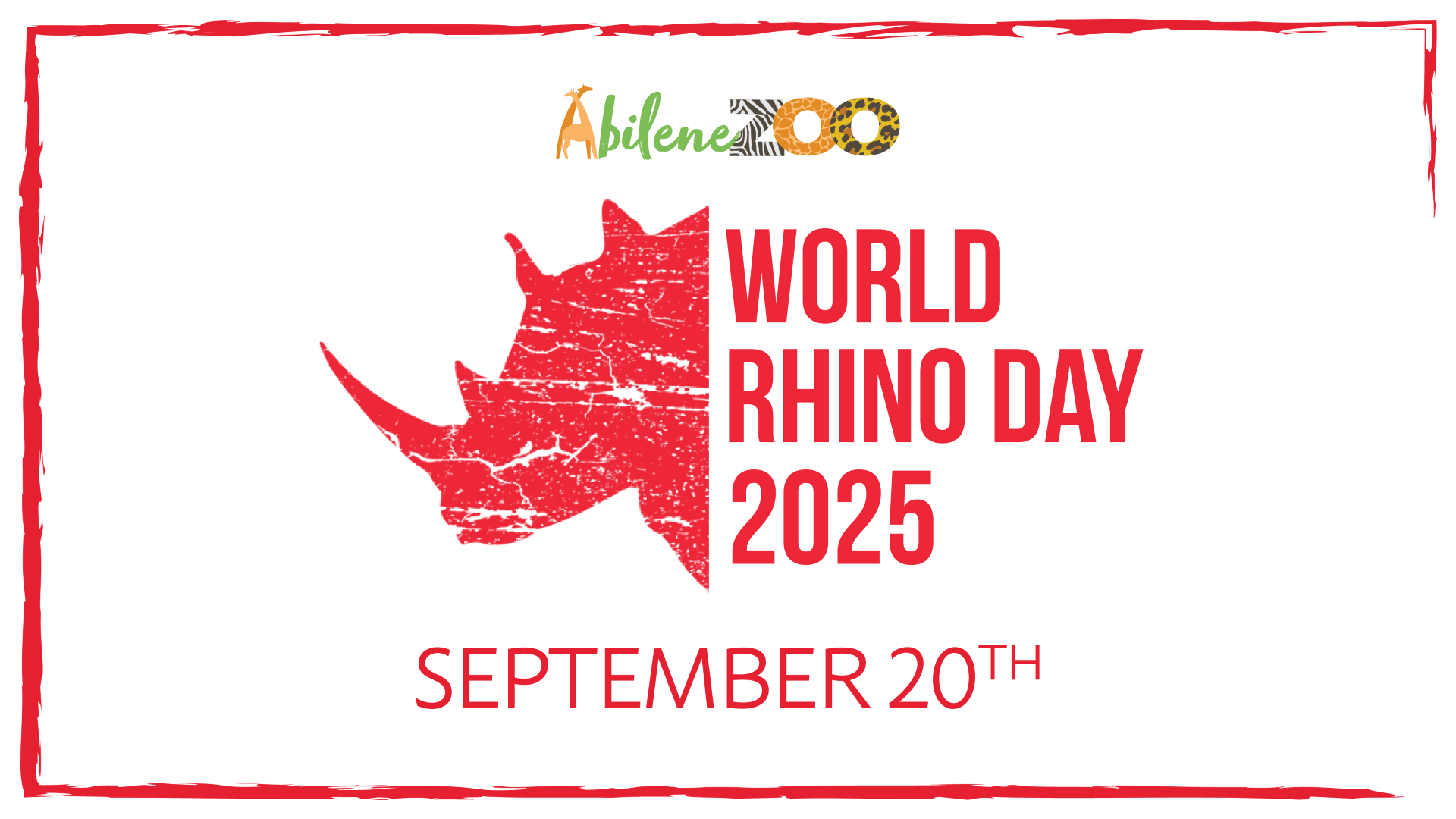 World Rhino Day - Abilene Zoo