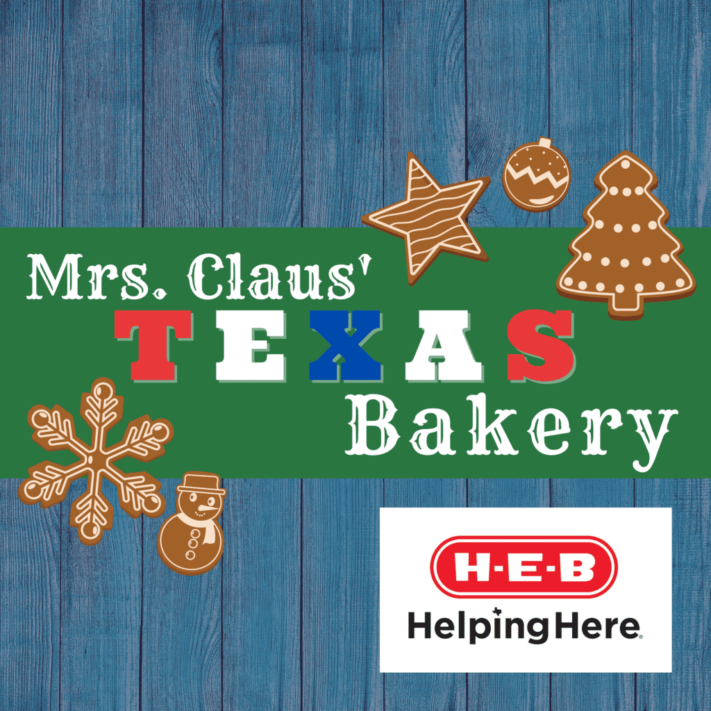 Copy of 3 ft x 2 ft Mrs. Claus Texas Bakery by H E B (1)