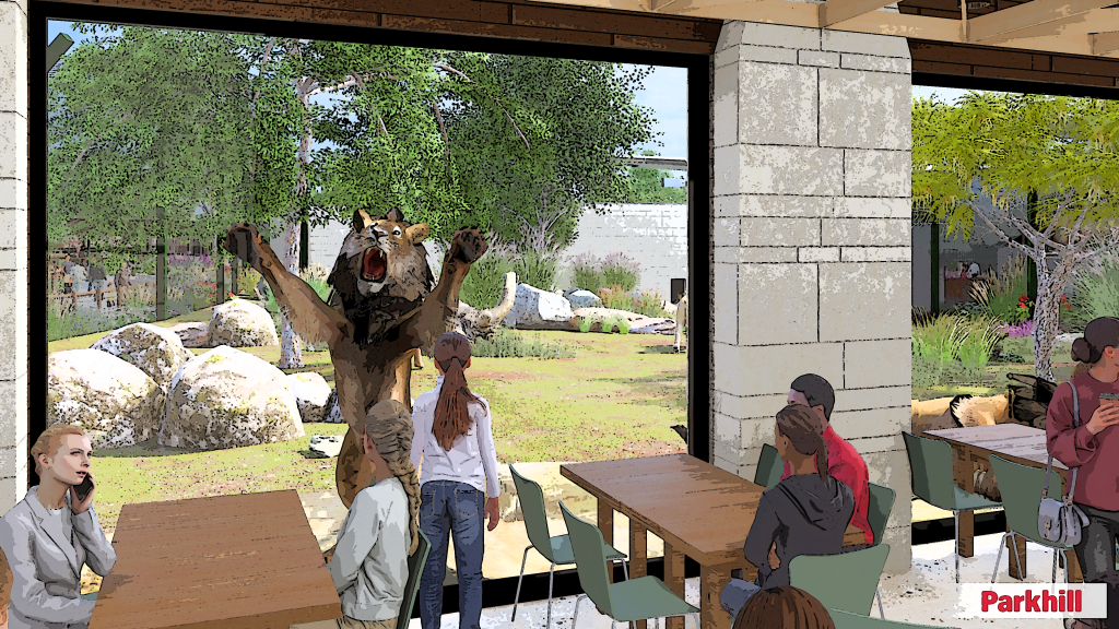ABI ZOO RENDER CAFE INTERIOR LION LG
